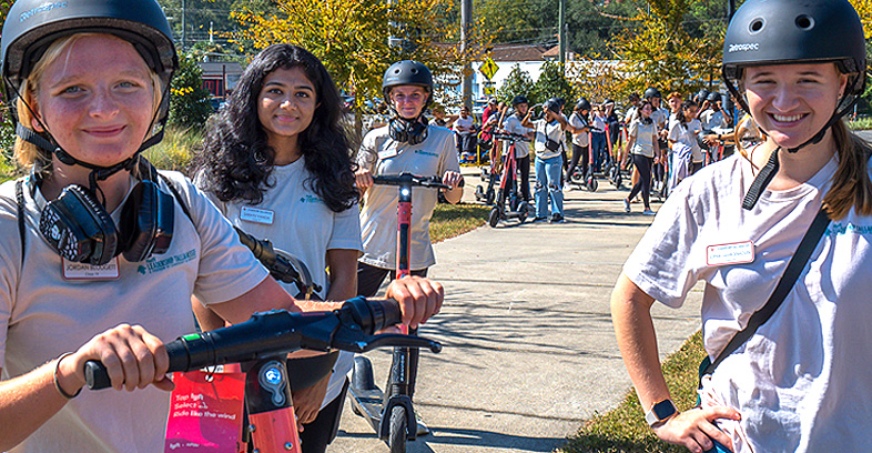 Citizens and Scooters